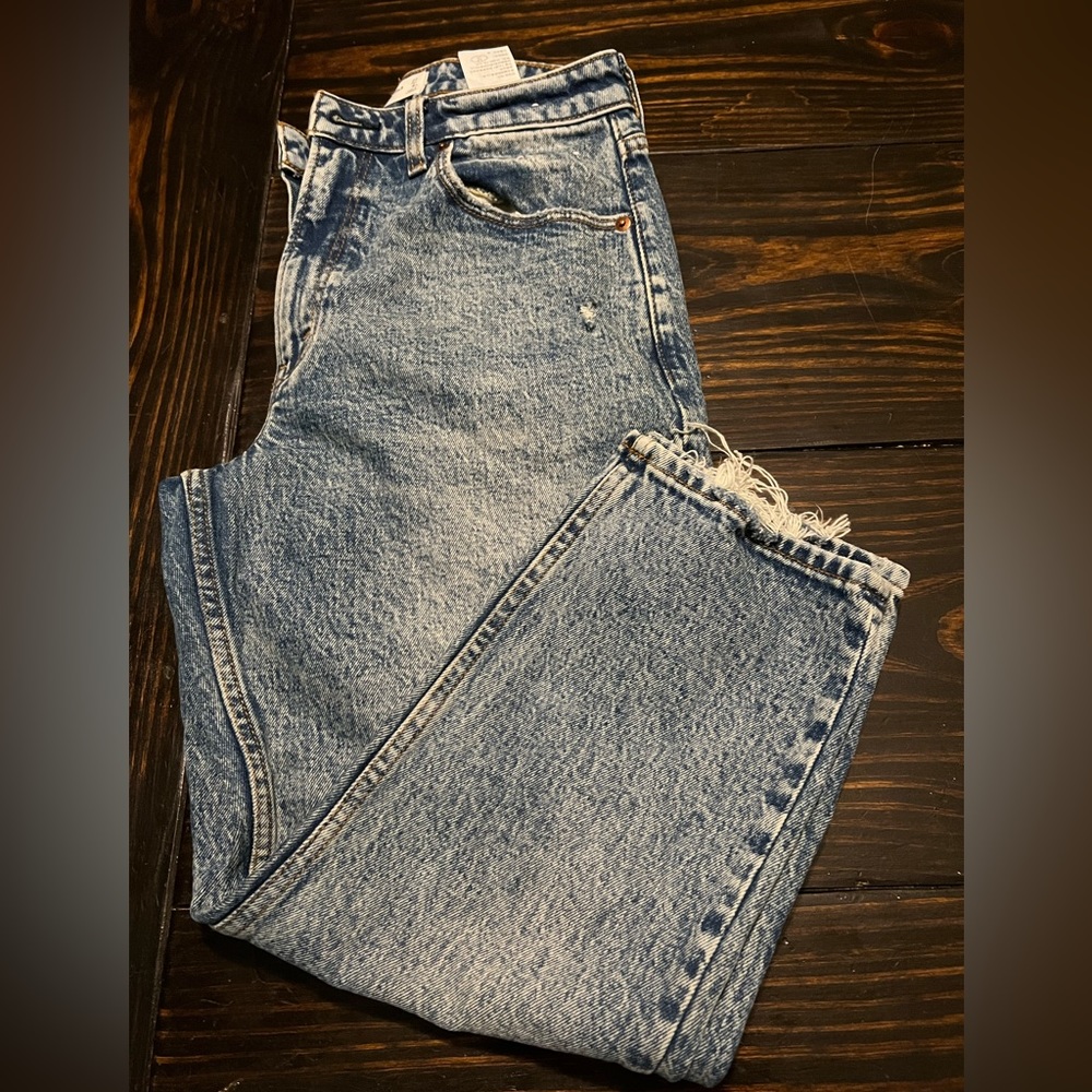 Abercrombie &  Fitch The Mom high rise